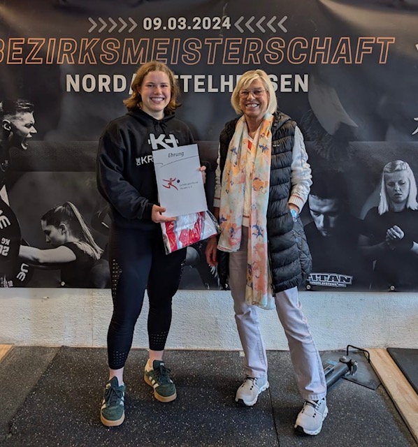 Helene Marie Eckhardt mit Wiebke Schoneweg-Metz